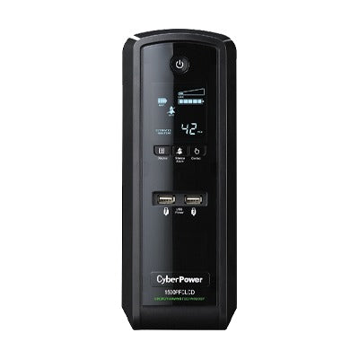 UPS de 1500 VA/900 W, Topología Línea Interactiva, Entrada 120 Vca NEMA 5-15P, Onda Senoidal Pura, Tipo Torre, Con 10 Tomas NEMA 5-15R UPS de 1500 VA/900 W, Topología Línea Interactiva, Entrada 120 Vca NEMA 5-15P, Onda Senoidal Pura, Tipo Torre, Con 10 Tomas NEMA 5-15R